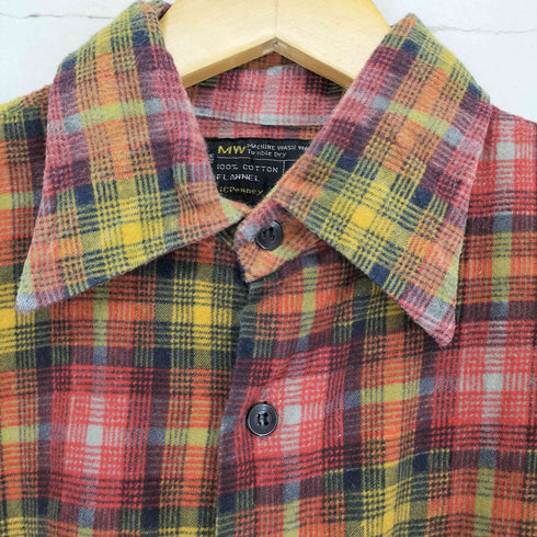 ジェーシーペニー JC Penney 70s チェックネルL/Sシャツ メンズ 16-161/2