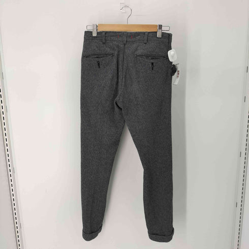 Cotton Herringbone TRS ヘリンボーンストレートコットンパンツ メンズ