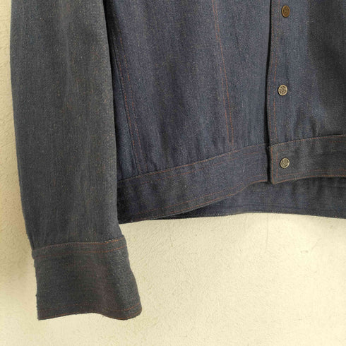 LONE STAR 70s スナップボタンフロント刺繍開襟シャツ メンズ