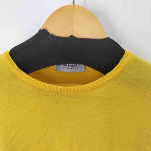 ジョンスメドレー JOHN SMEDLEY クルーネックウールニット メンズ import:L