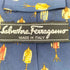 サルヴァトーレフェラガモ Salvatore Ferragamo トルソーデザインシルクネクタイ メンズ