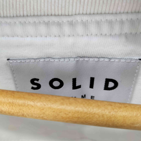 SOLID HOMME White Round Pocket T-Shirt メンズ EUR:48