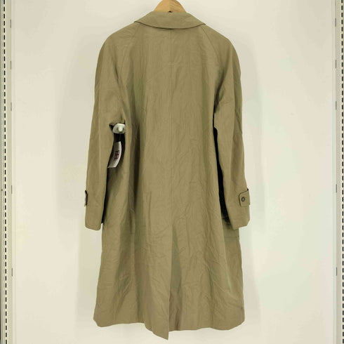 アクアスキュータム AQUASCUTUM 70-80S 英国製 Aqua 5 裏地チェック ステンカラーコート バルマカーンコート メンズ
