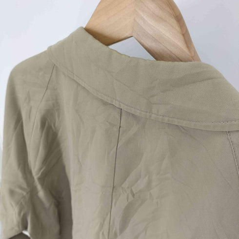 アクアスキュータム AQUASCUTUM 70-80S 英国製 Aqua 5 裏地チェック ステンカラーコート バルマカーンコート メンズ