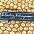 サルヴァトーレフェラガモ Salvatore Ferragamo リーフデザインシルクネクタイ メンズ