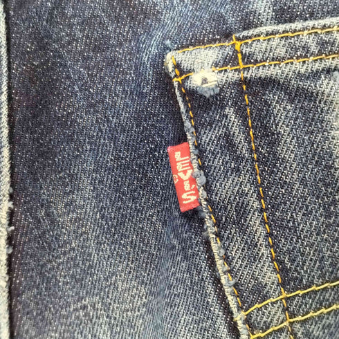 リーバイス Levis 00S 00年製 ボタン裏555 バレンシア製 501XX ストレートデニムパンツ メンズ 30/36