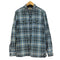 エルエルビーン L.L.Bean 裏地フリース タータンチェック フラップポケット L/S シャツ メンズ import:M