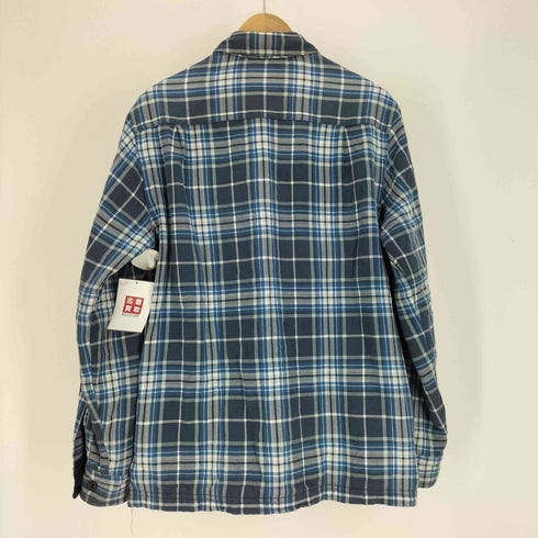 エルエルビーン L.L.Bean 裏地フリース タータンチェック フラップポケット L/S シャツ メンズ import:M