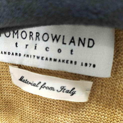トゥモローランドトリコ TOMORROWLAND tricot ティントリネン Vネックカーディガン メンズ JPN:L