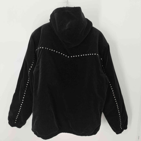 シュプリーム Supreme 21AW Studded Velvet Hooded Work Jacket メンズ import:L