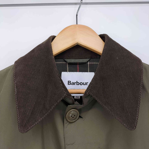 バブアー Barbour 比翼ステンカラーコート メンズ UK:36