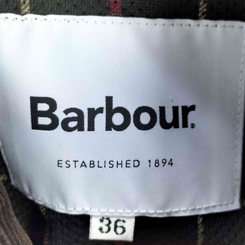 バブアー Barbour 比翼ステンカラーコート メンズ UK:36