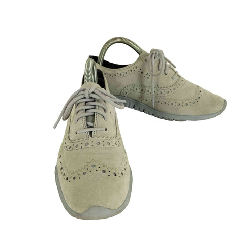 コールハーン COLE HAAN ZEROGRAND ウィングチップ スニーカー レディース 6B