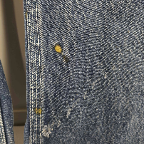 ラウンドハウス ROUND HOUSE USA製 デニムオーバーオール メンズ 44 32