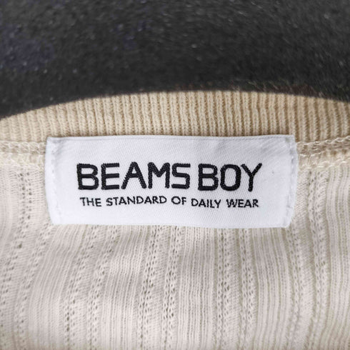 ビームスボーイ BEAMS BOY 22ss スウェーディッシュ アーミーディテールロングスリーブ レディース