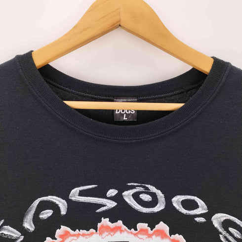 BIAS DOGS バイアス ドッグス CAVE プリントスウェット メンズ JPN:L
