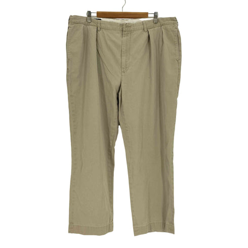ポロバイラルフローレン Polo by RALPH LAUREN 90S ANDREW PANT 1タック ツイル コットン ワイド チノ パンツ メンズ 42/30