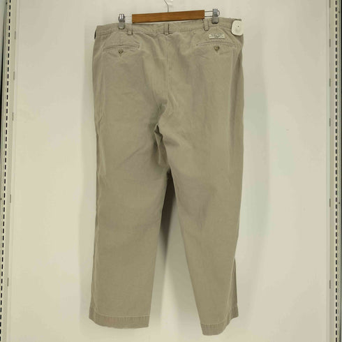 ポロバイラルフローレン Polo by RALPH LAUREN 90S ANDREW PANT 1タック ツイル コットン ワイド チノ パンツ メンズ 42/30