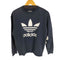 アディダス adidas 00s トレフォイルロゴプリント クルーネックスウェット メンズ import:S