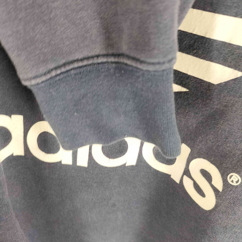 アディダス adidas 00s トレフォイルロゴプリント クルーネックスウェット メンズ import:S