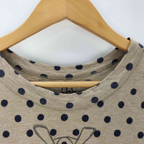フォーティーファイブアール 45R ドット柄Tシャツ レディース JPN:1