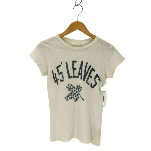 フォーティーファイブアール 45R 染み込みプリントTシャツ レディース JPN:1