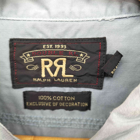 ダブルアールエルラルフローレン RRL RALPH LAUREN EXCLUSIVE OF DECORATION L/S ワークシャツ メンズ import:L