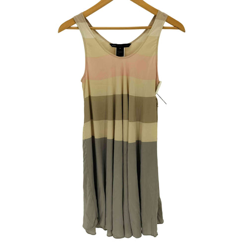 マークバイマークジェイコブス Marc by Marc Jacobs シルク100 ボーダーノースリーブワンピース レディース JPN:XS
