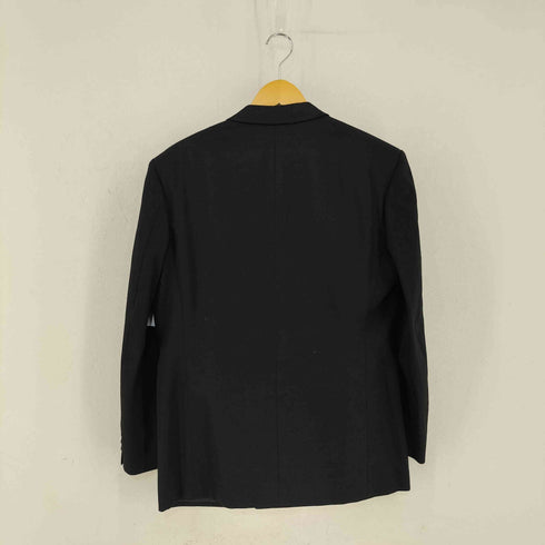 Louis Feraud シルク混 ピークドラペル ダブルジャケット 側章2タックスラックス スーツセットアップ メンズ