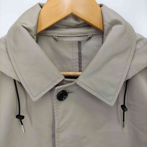 ユナイテッドアローズグリーンレーベルリラクシング UNITED ARROWS green label relaxing CSM TR ストレッチ ツイル フード バルカラーコート メンズ JPN:S