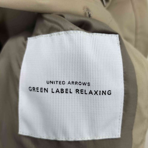 ユナイテッドアローズグリーンレーベルリラクシング UNITED ARROWS green label relaxing CSM TR ストレッチ ツイル フード バルカラーコート メンズ JPN:S