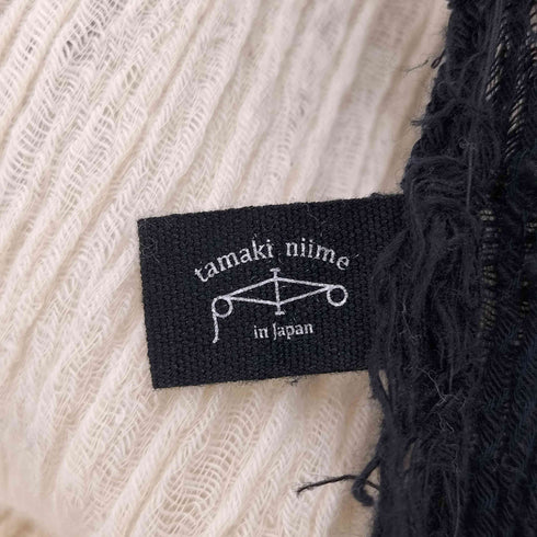 tamaki niime 総柄ストール レディース