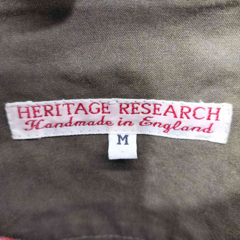 HERITAGE RESEARCH オイルド フィールドジャケット メンズ import:M
