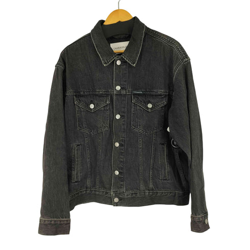 カルバンクラインジーンズ Calvin Klein Jeans GUCCIMAZE OVERSIZED バック刺繍 デニムジャケット メンズ JPN:M