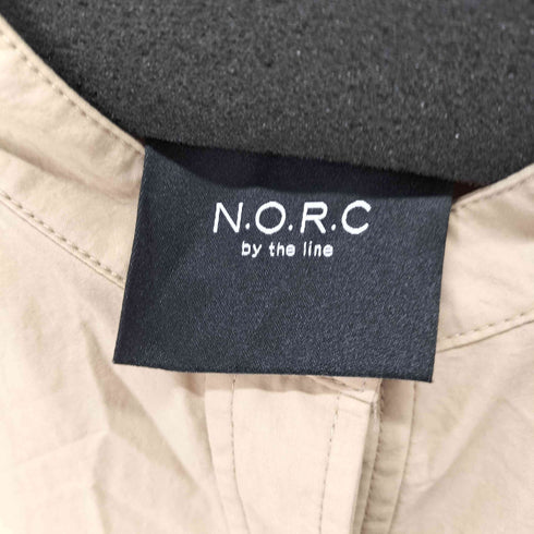 ノーク N.O.R.C L/S ハーフボタンナイロンワンピース レディース JPN:3