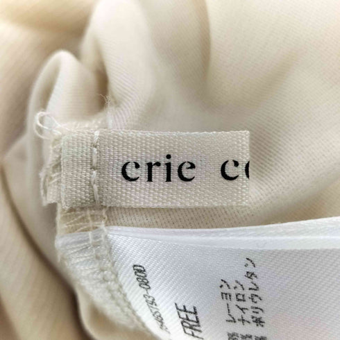 クリーコンフォルト crie conforto ショルダータックワンピース レディース FREE