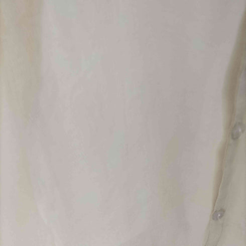ザラ ZARA ロング丈オーガンザシャツ レディース import:L