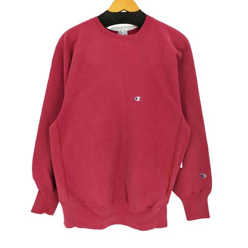 チャンピオン Champion 90s USA製 刺繍タグ 目あり REVERSE WEAVE リバースウィーブ クルーネックスウェット メンズ import:XL