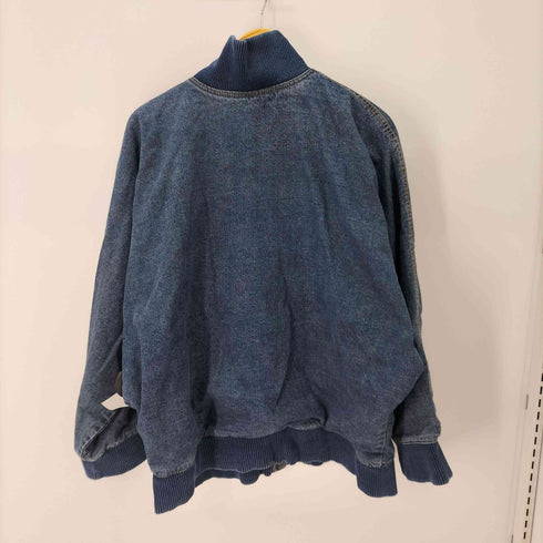 ザラ ZARA ZW BOMBER DENIM ボンバーデニムジャケット レディース import:L