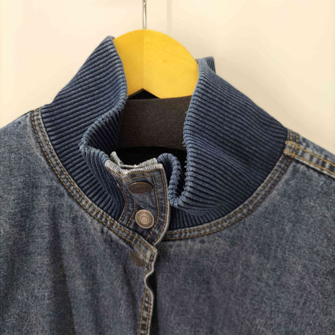 ザラ ZARA ZW BOMBER DENIM ボンバーデニムジャケット レディース import:L