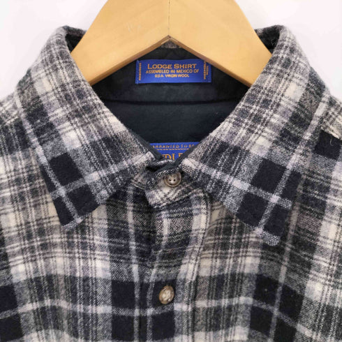 ペンドルトン PENDLETON Mexico製 LODGE SHIRT チェックウールシャツ メンズ JPN:M