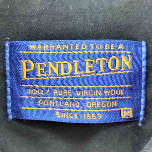 ペンドルトン PENDLETON Mexico製 LODGE SHIRT チェックウールシャツ メンズ JPN:M