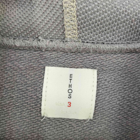 エトス ETHOS Double Hole Sweat Hoodie メンズ JPN:3