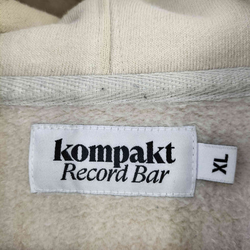 kompakt record bar グラフィックプリント パーカー メンズ JPN:XL