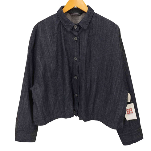 ミズイロインド mizuiro ind 24AW ワイドショートジャケット レディース FREE
