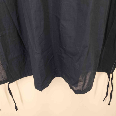 ミズイロインド mizuiro ind 24AW ギャザーネックシャツ レディース FREE