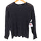 ミズイロインド mizuiro ind 24AW sheer pattern knitting crew neck long T レディース FREE