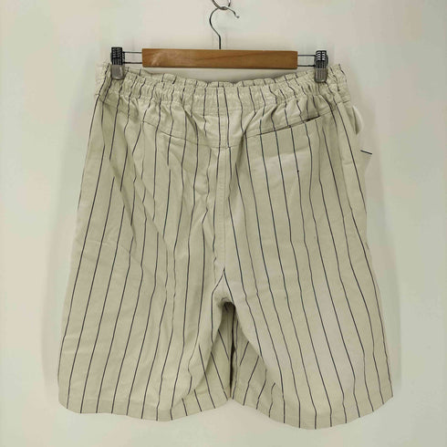 ステューシー Stussy 23SS BRUSHED BEACH SHORT BONE STRIPE メンズ JPN:L