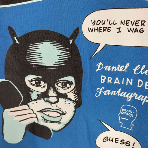 ブレインデッド BRAIN DEAD Ray Johnson GHOST WORLD T-SHIRT メンズ import:L
