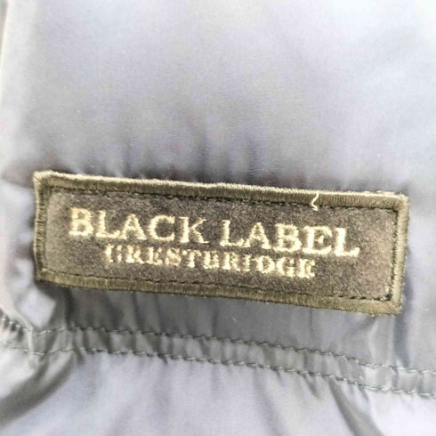 ブラックレーベルクレストブリッジ BLACK LABEL CRESTBRIDGE LIMONTA KOMATSU SEIREN 裏地チェック フーデッド ダウンジャケット メンズ LL